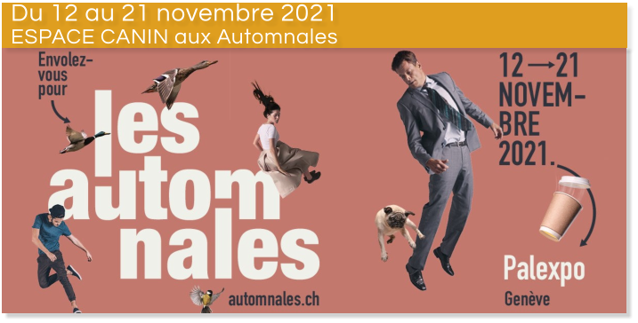 Du 12 au 21 novembre 2021  ESPACE CANIN aux Automnales